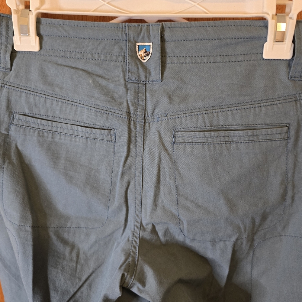 Kuhl Womens Blue Pants Size 2 Short NWOT - Picture 4 of 6